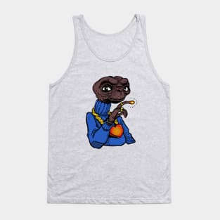 Alien turtleneck Tank Top